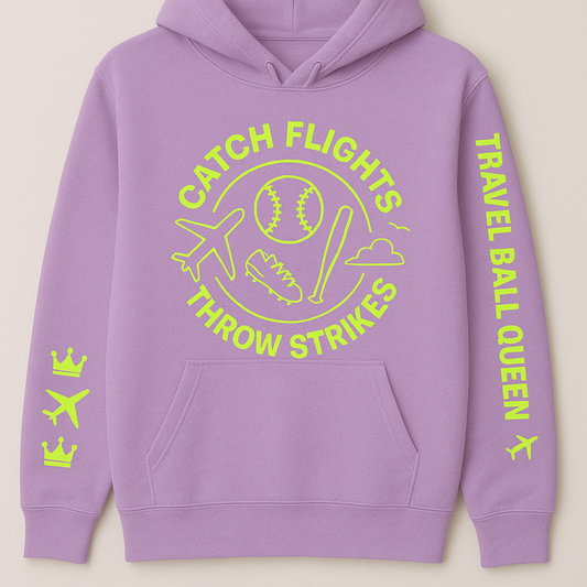 Travel Ball Queen Hoodie