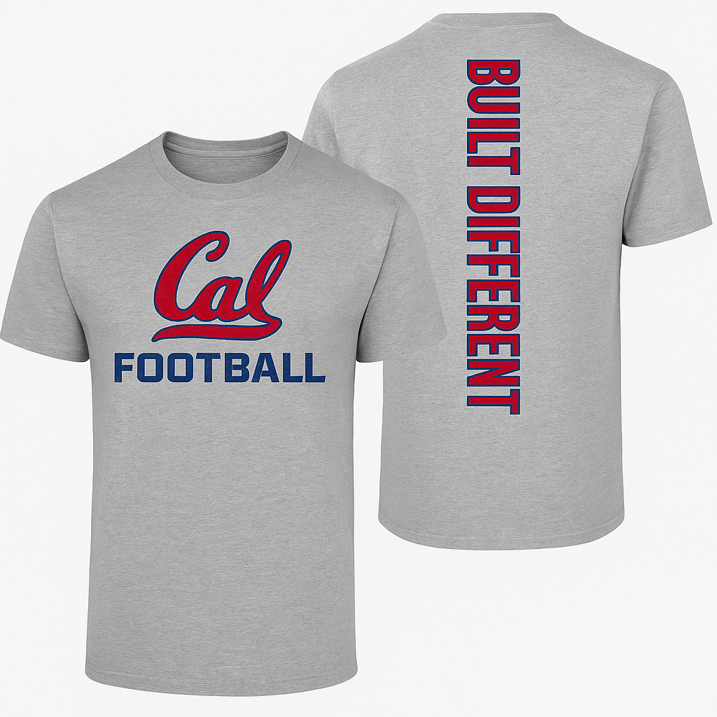 Cal Built Different Football Shirt